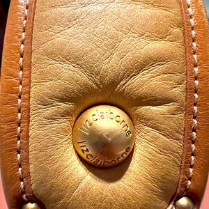 Gold/yellow Liz Claiborne leather purse